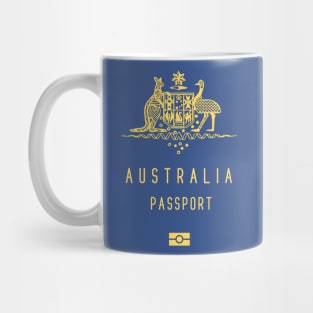 Australian passport 2023 Mug